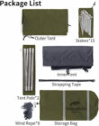 Naturehike P-Series 4 dark green